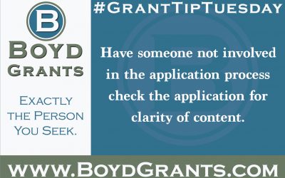 #GrantTipTuesday