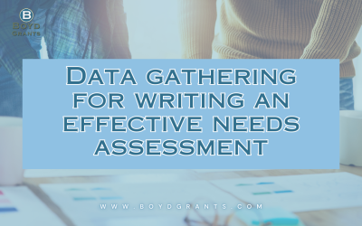 Data Gathering for Writing an Effective Needs Assessment