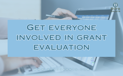 Get everyone involved in grant evaluation!
