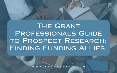 The Grant Professional’s Guide to Prospect Research: Finding Your Funding Allies